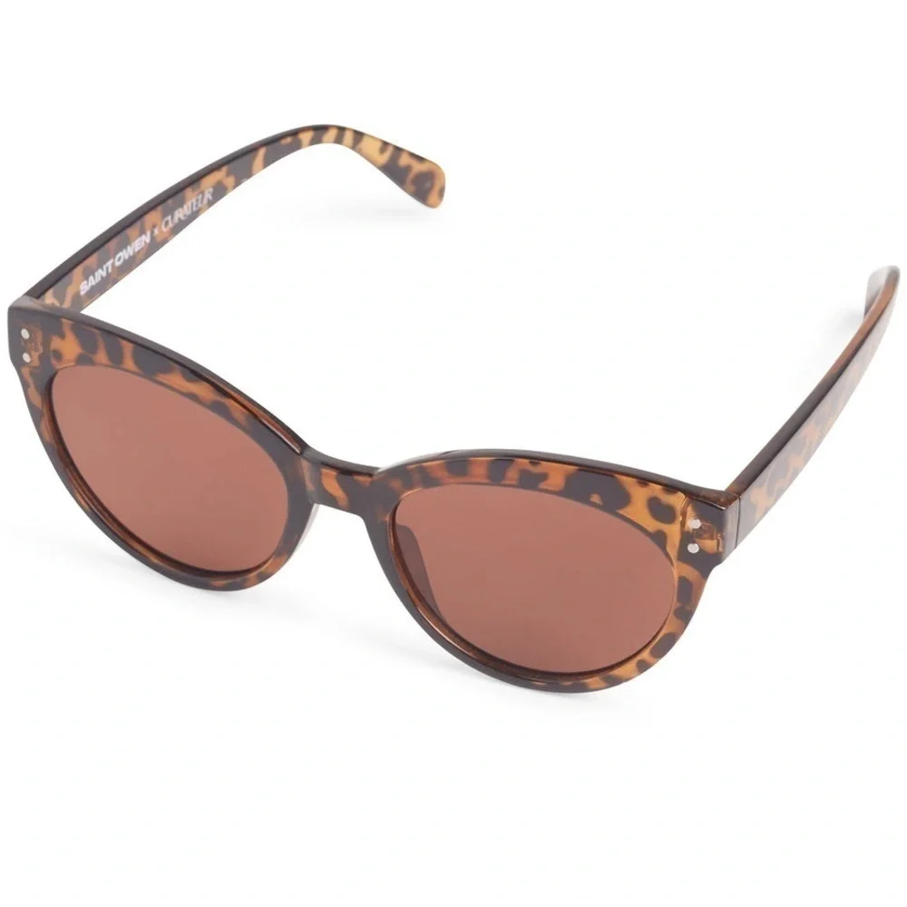 Saint Owen x Curateur Wylde Tortoise Shell Sunglasses - Picture 3 of 4